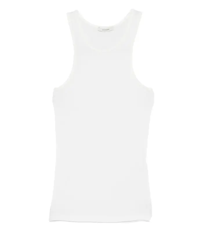 MUSCLE TANK TOP WHITE
