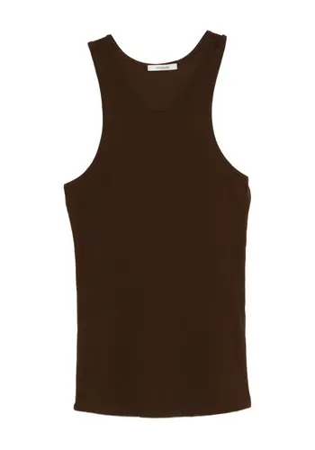 ENTIRE STUDIOS muscle tank top brunette