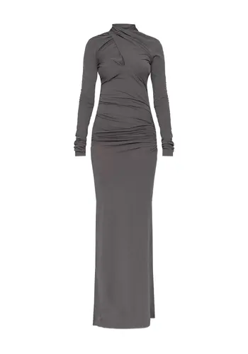 ENTIRE STUDIOS gres dress deep grey