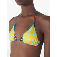 RE-EDITION BIKINI SET PRINTED VASARELY BLUE/PURPLE/YELLOW