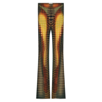 RE-EDITION FLARE TROUSERS ORANGE/BLUE/BROWN