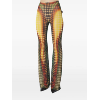 RE-EDITION FLARE TROUSERS ORANGE/BLUE/BROWN