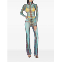 RE-EDITION HIGH NECK WITH LONG SLEEVES BLUE/PURPLE/YELLOW