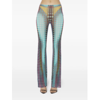 RE-EDITION FLARE TROUSERS BLUE/PURPLE/YELLOW