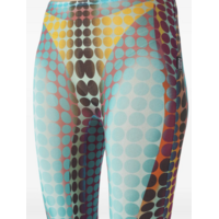 RE-EDITION FLARE TROUSERS BLUE/PURPLE/YELLOW