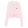 VIVIENNE WESTWOOD BEA CROPPED CARDI PINK