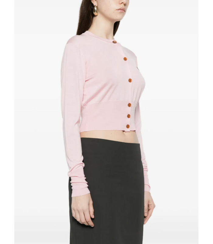 BEA CROPPED CARDI PINK