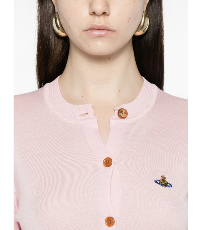 BEA CROPPED CARDI PINK