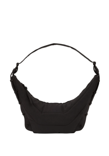 LEMAIRE medium soft game bag dark chocolate