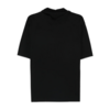 LEMAIRE T-SHIRT WITH FOULARD BLACK