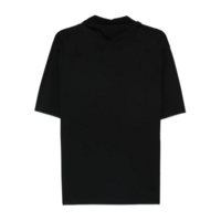 T-SHIRT WITH FOULARD BLACK