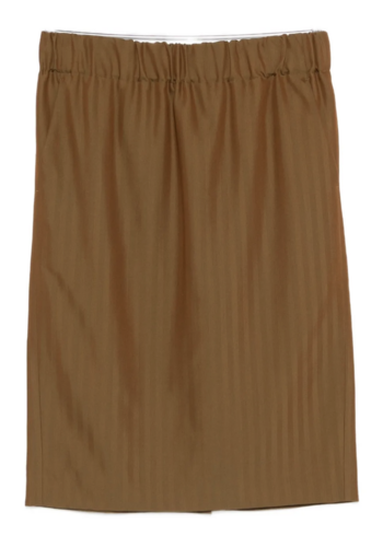 DRIES VAN NOTEN safya skirt tan