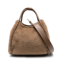 Medium Teddy Fabric Marine Bag Camel