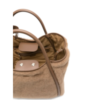 Medium Teddy Fabric Marine Bag Camel