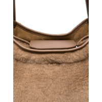 Medium Teddy Fabric Marine Bag Camel