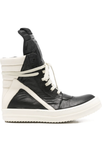 RICK OWENS geobasket black/milk/milk