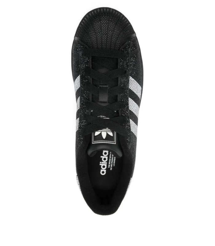 SUPERSTAR II W CBLACK/SILVMT/OWHITE