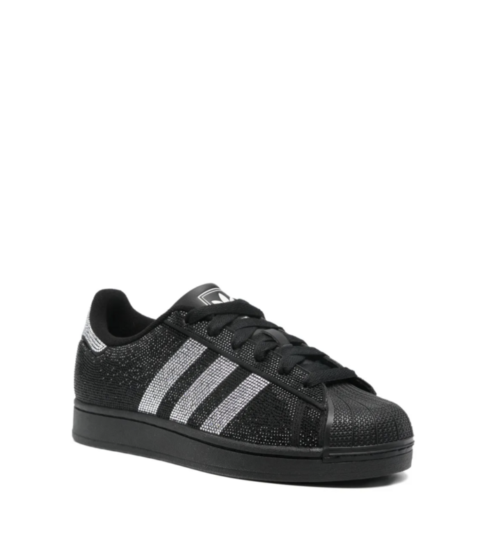 SUPERSTAR II W CBLACK/SILVMT/OWHITE