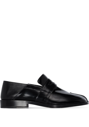 MAISON MARGIELA tabi loafers black