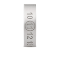 NUMBER REFERENCE RING 6,5 mm SILVER