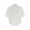 MAISON MARGIELA SHORT SLEEVED SHIRT OFF WHITE