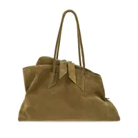 LA PASSEGGIATA TOP HANDLE SUEDE KHAKI