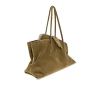 LA PASSEGGIATA TOP HANDLE SUEDE KHAKI