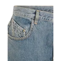 JEANS WASHED DENIM SKY BLUE