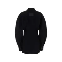 MINI DRESS WASHED DENIM STRETCH BLACK