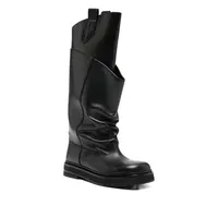 PASSEGGIATA COMBAT BOOT BLACK