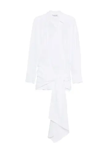 THE ATTICO mini dress white