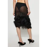 MIDI SKIRT BLACK