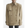 MUGLER short trench jacket beige