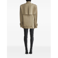 short trench jacket beige