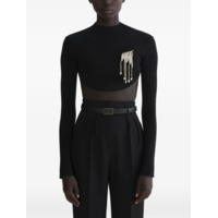 cut out back top black