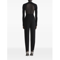 cut out back top black