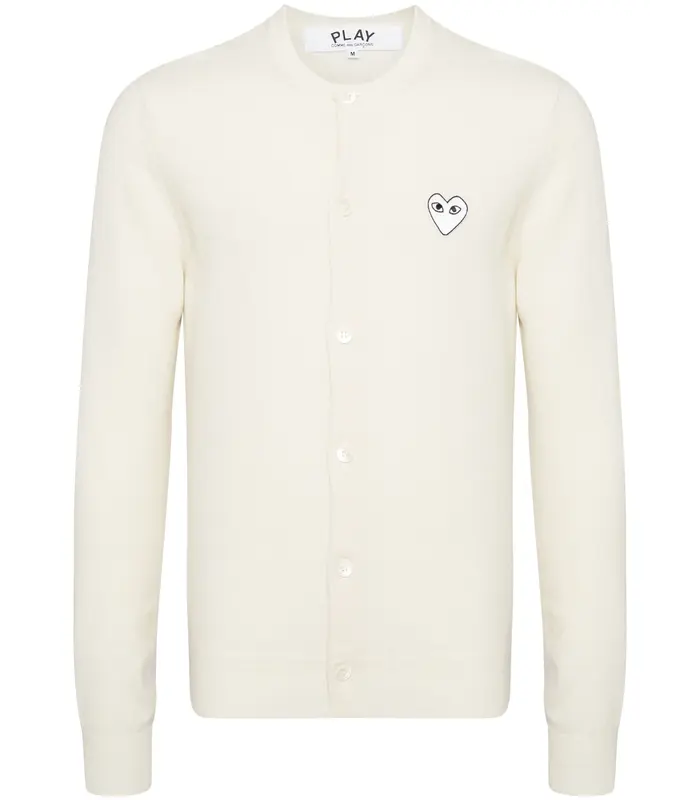 ROUND-NECK WHITE EMBLEM NATURAL