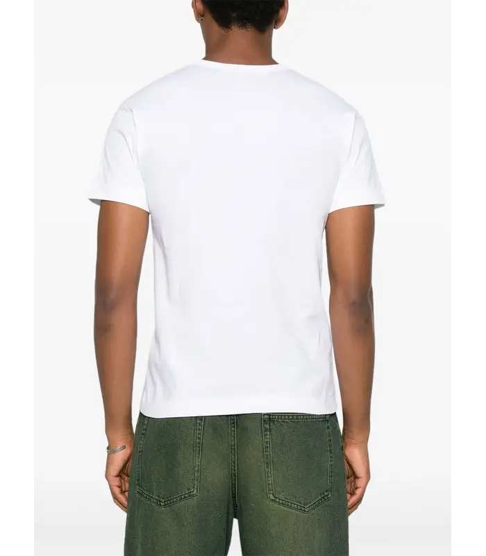 LOGO PRINT BLACK HEART WHITE/BLACK