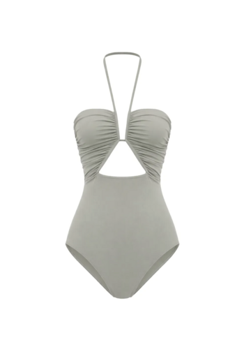 RICK OWENS prong gown taupe