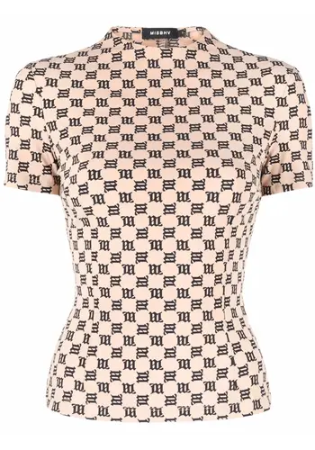 MISBHV monogram tshirt beige