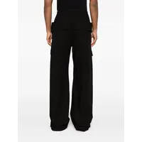 PANTALONI CREATCH WIDE CARGO DRAWSTRING BLACK