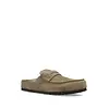 BIRKENSTOCK NAPLES WRAPPED SUEDE LEATHER TAUPE