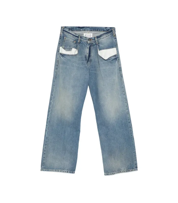 PANTS 5 POCKETS LIGHT BLUE INDIGO