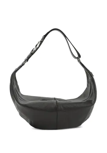 LEMAIRE quiver clip bag dark chocolate