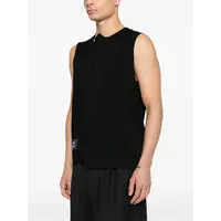 GFX KNIT VEST BLACK