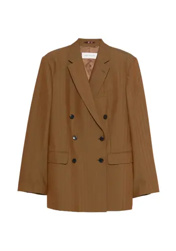DRIES VAN NOTEN bafya jacket tan