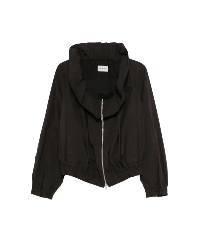 VOLY JACKET DARK BROWN