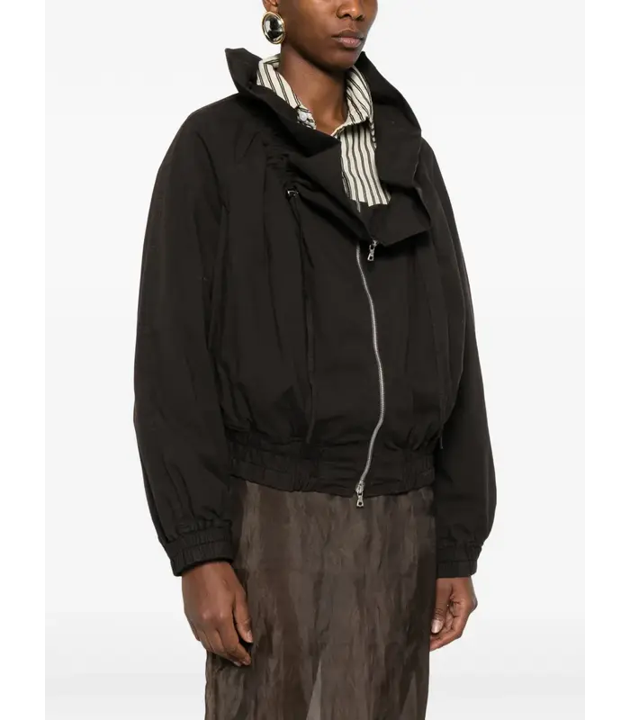 VOLY JACKET DARK BROWN