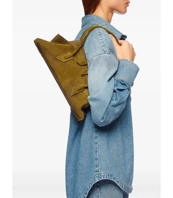 LA PASSEGGIATA TOP HANDLE SMALL KHAKI