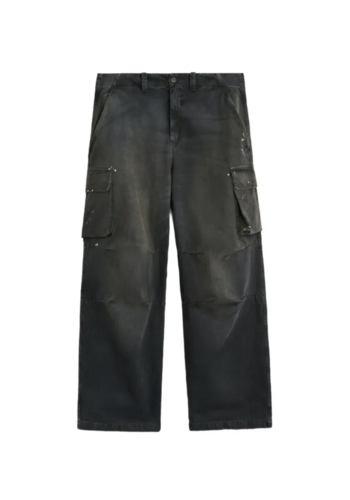 OUR LEGACY mount cargo nebula wash jungle herringbone